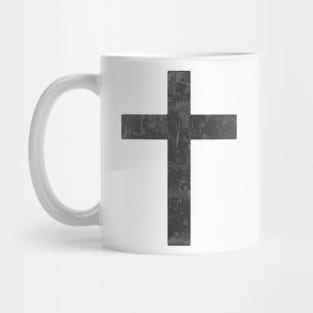 Christian Cross (Grey Lichen) Mug